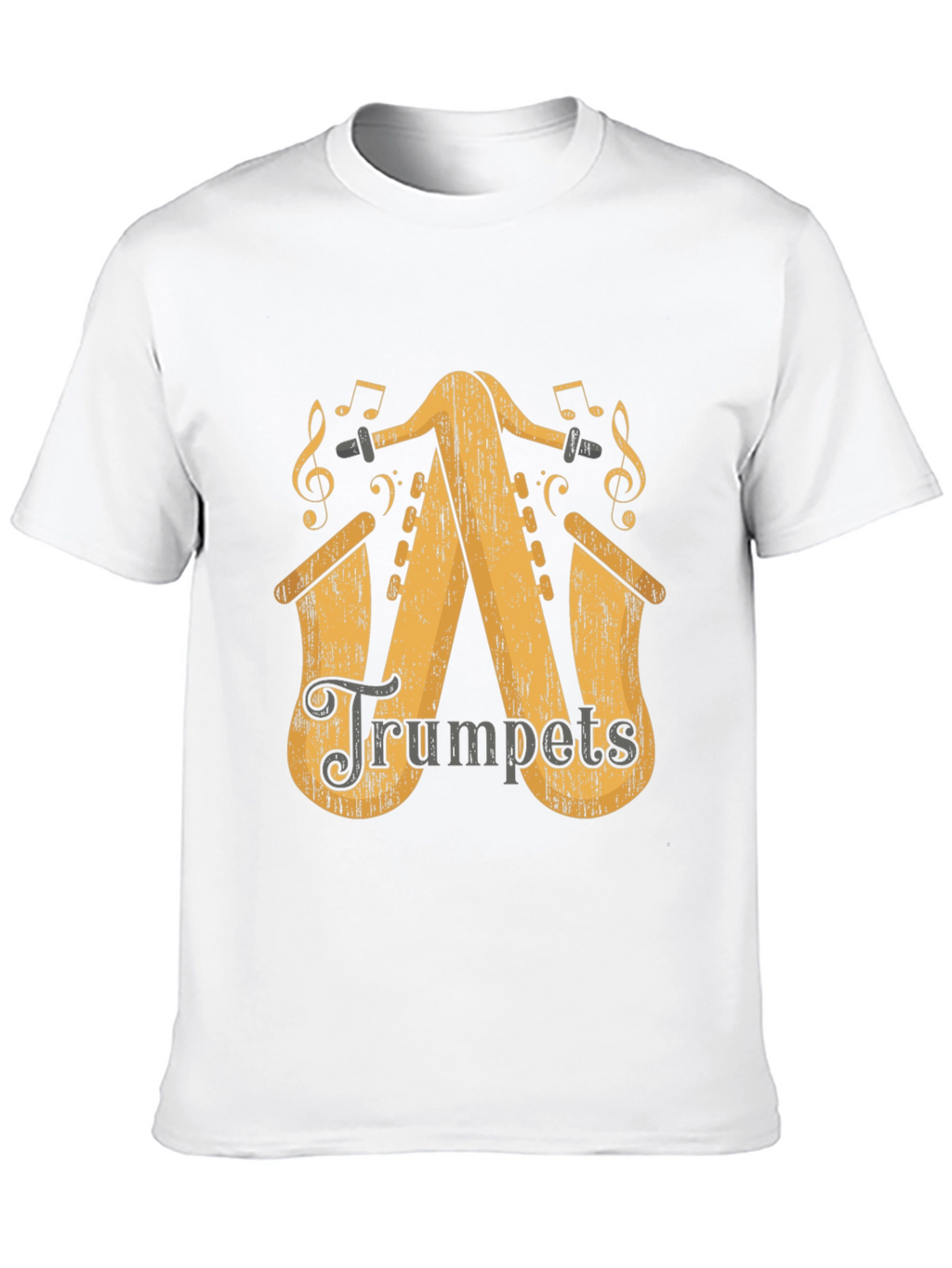 Musical Trumpets T-Shirt - Unique Design