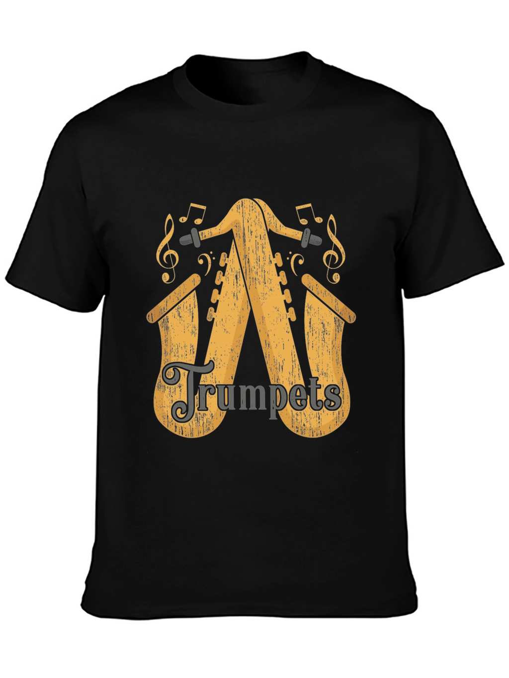 Musical Trumpets T-Shirt - Unique Design