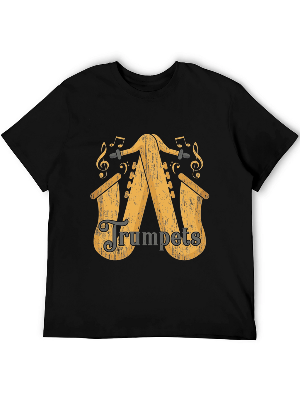Musical Trumpets T-Shirt - Unique Design