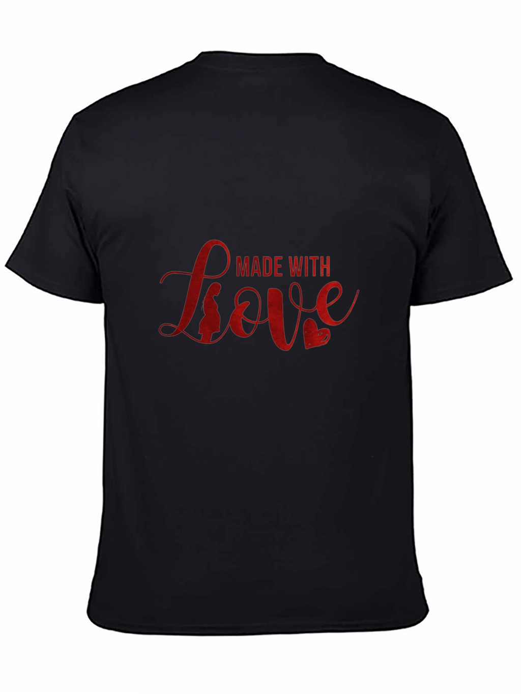 Made with Love Black T-Shirt