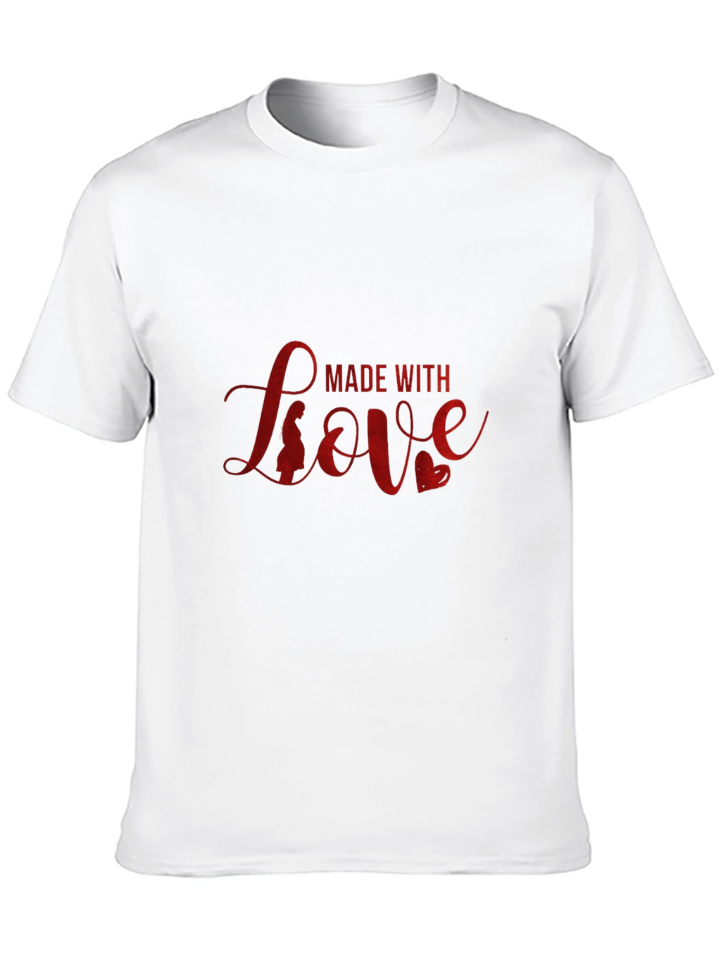 Made with Love Black T-Shirt