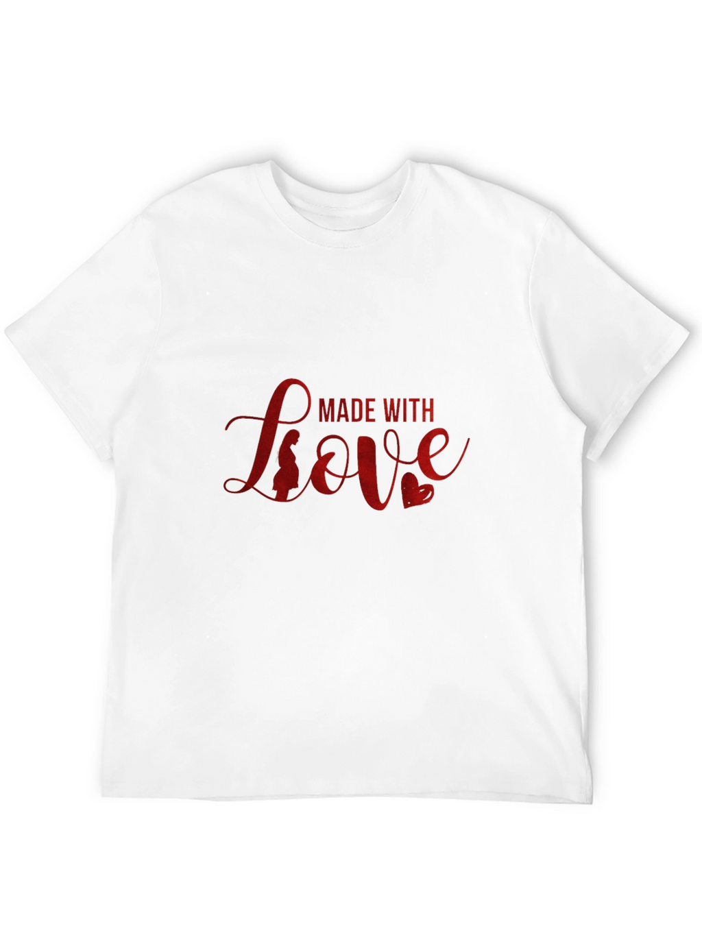 Made with Love Black T-Shirt