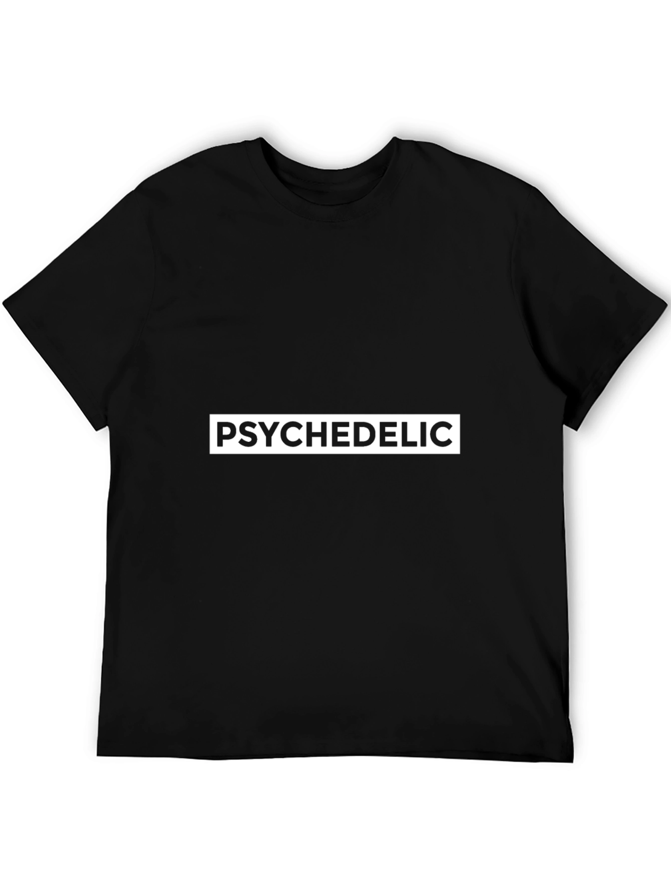 Psychedelic Graphic Black T-Shirt