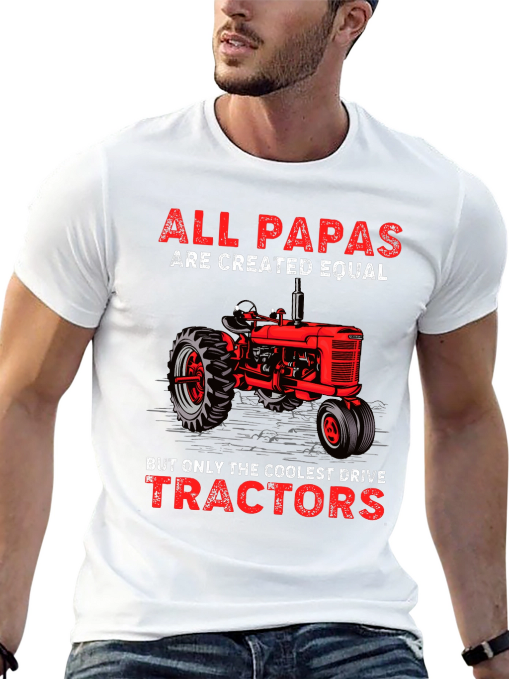 All Papas Drive Tractors T-Shirt