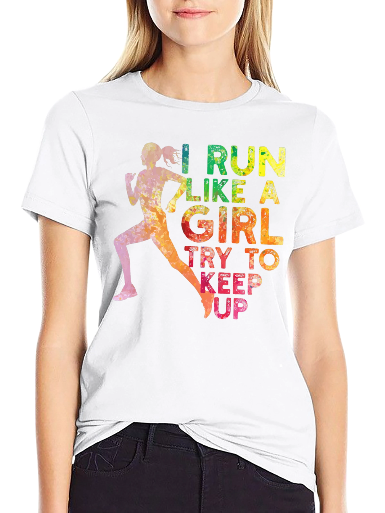I Run Like a Girl T-Shirt