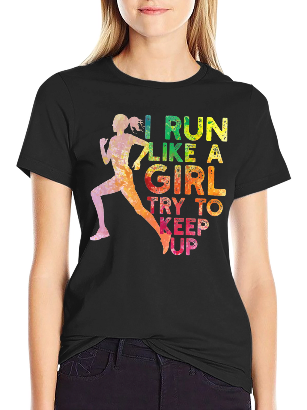 I Run Like a Girl T-Shirt