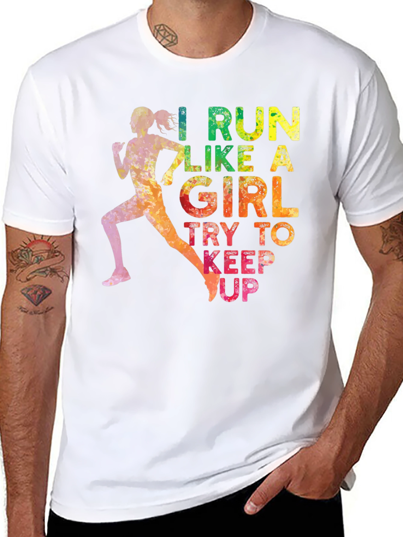 I Run Like a Girl T-Shirt