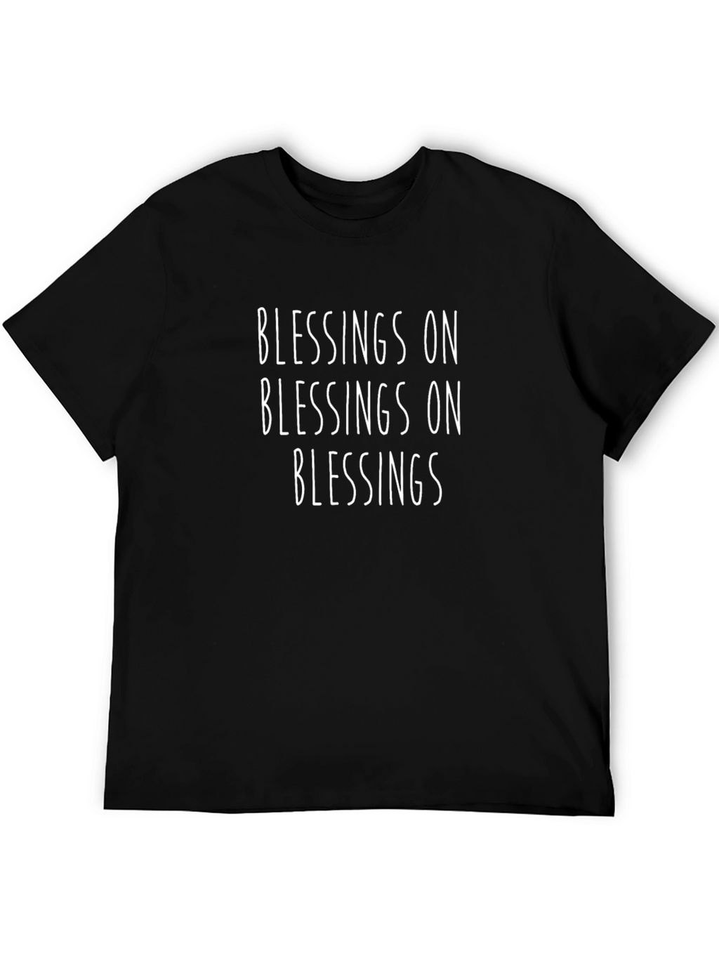Blessings On Graphic T-Shirt - Black