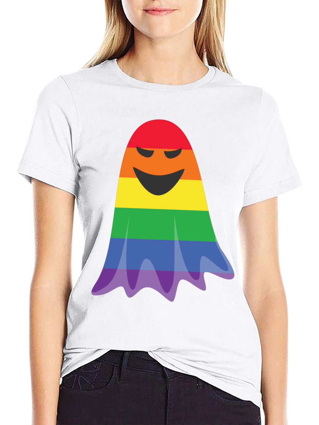 Rainbow Ghost T-Shirt