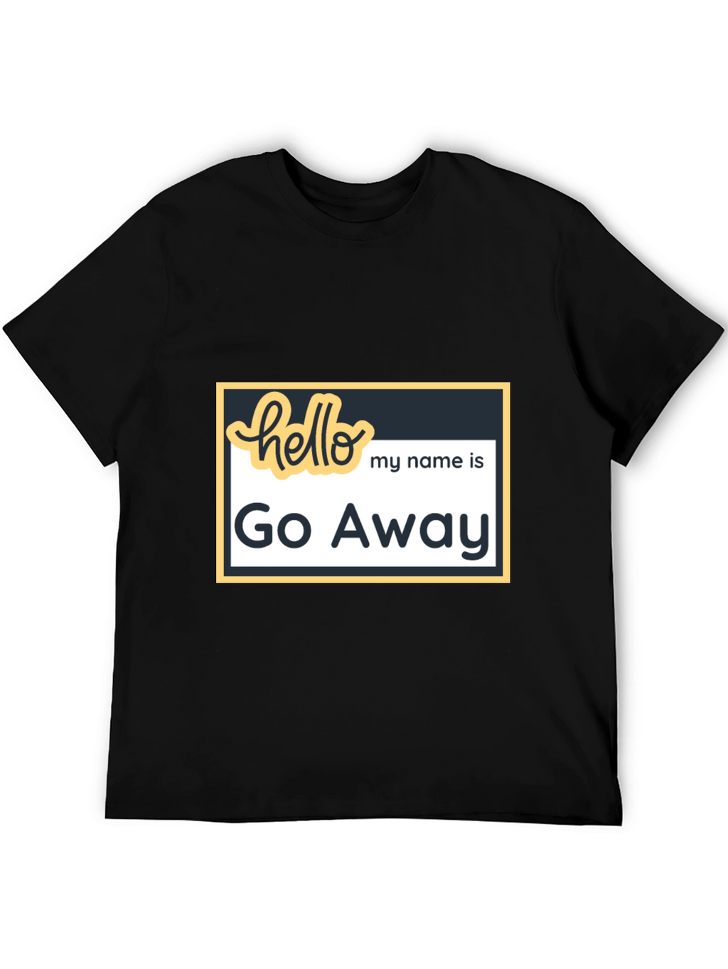 Go Away Graphic Tee - Funny Introvert T-Shirt