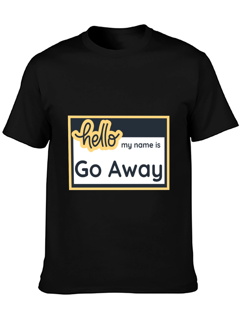 Go Away Graphic Tee - Funny Introvert T-Shirt
