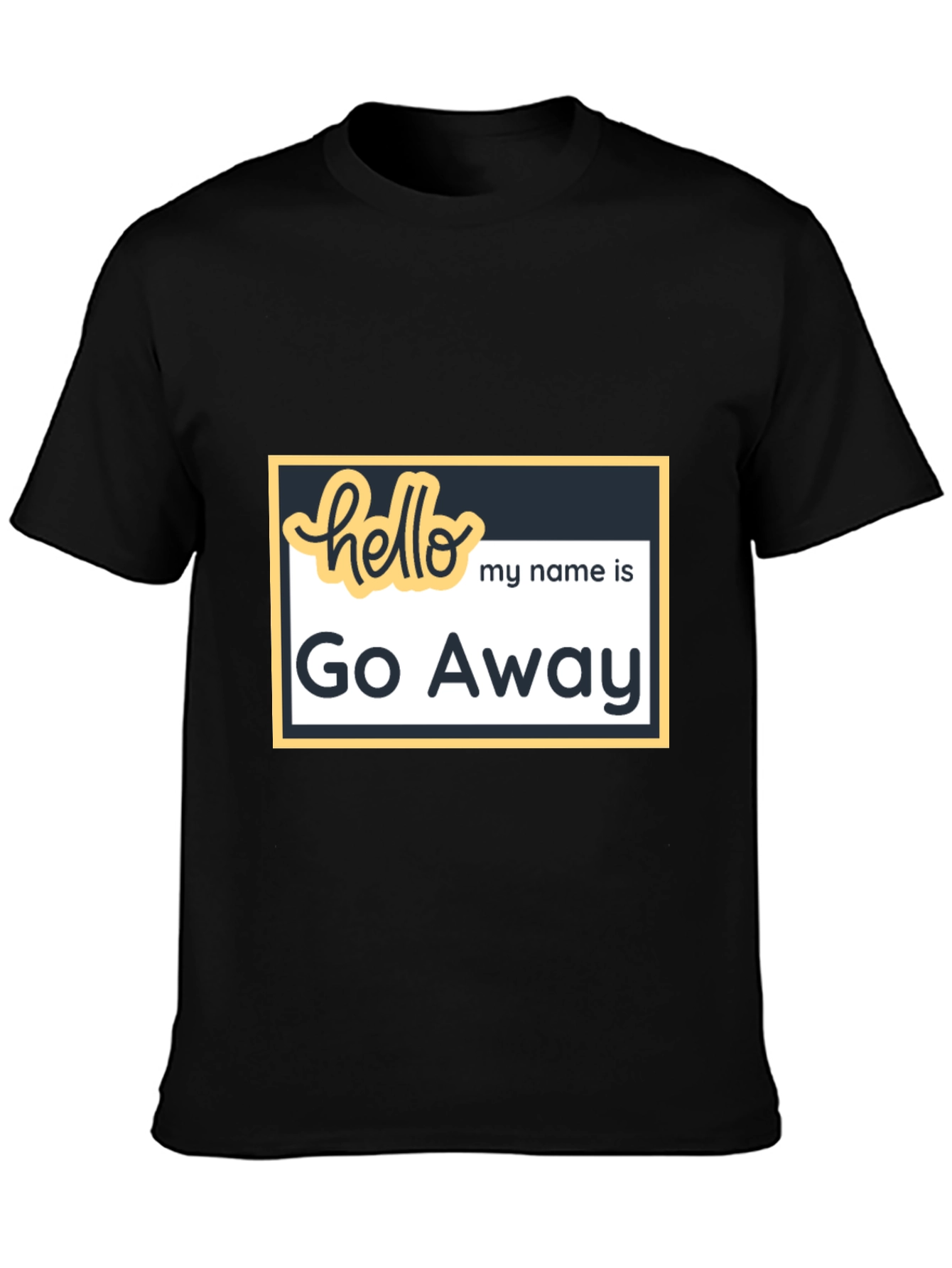 Go Away Graphic Tee - Funny Introvert T-Shirt