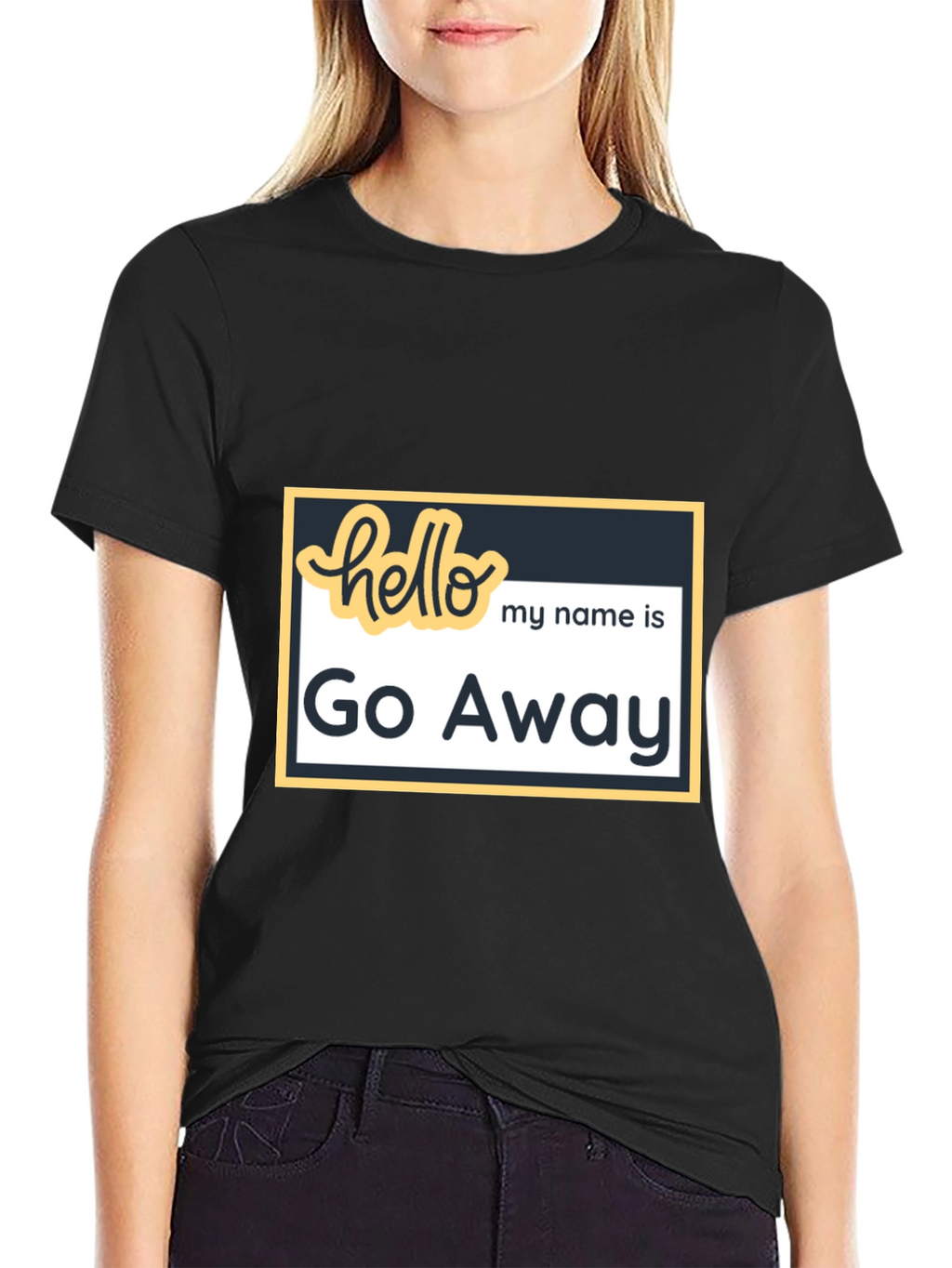 Go Away Graphic Tee - Funny Introvert T-Shirt