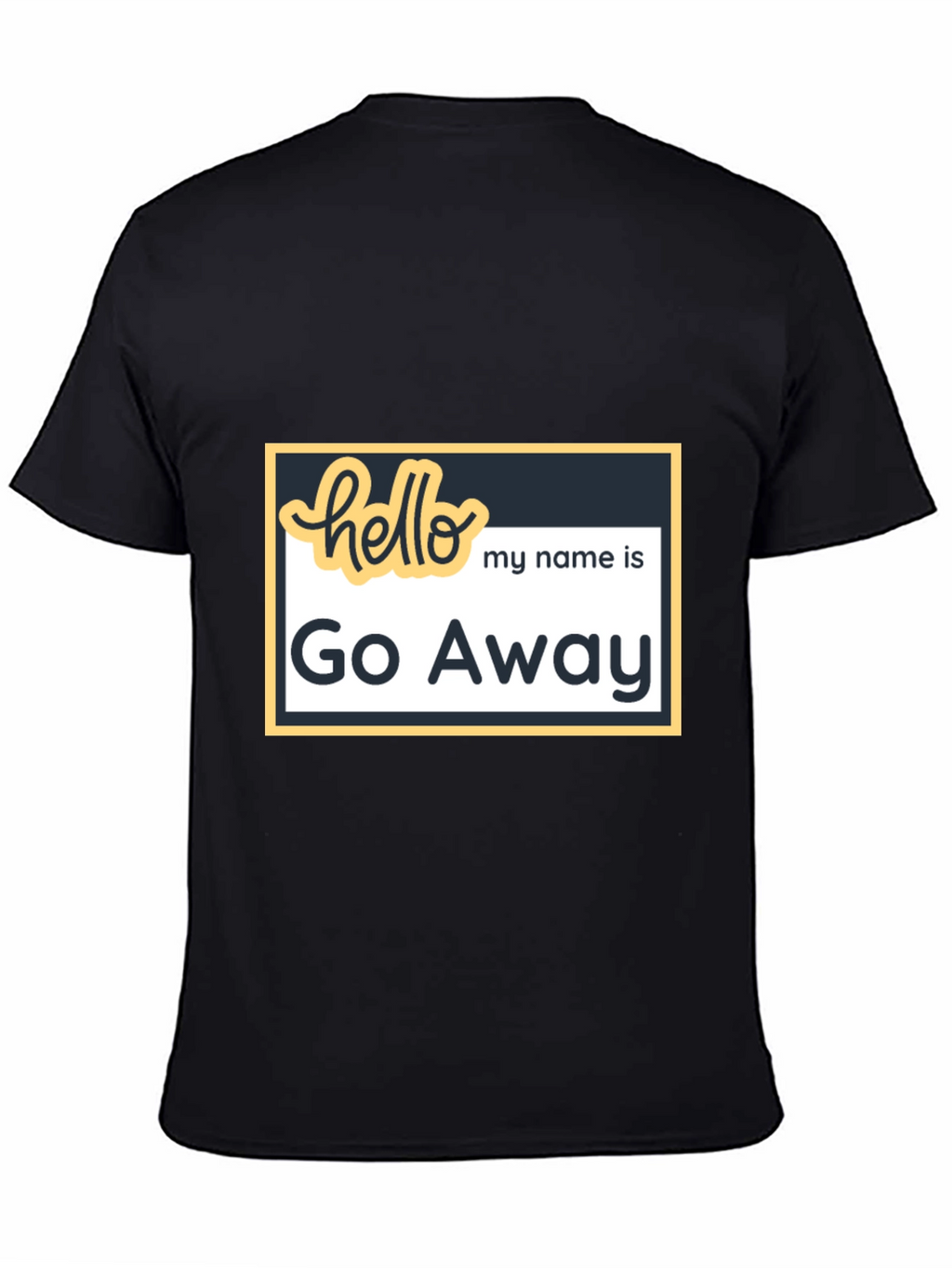Go Away Graphic Tee - Funny Introvert T-Shirt