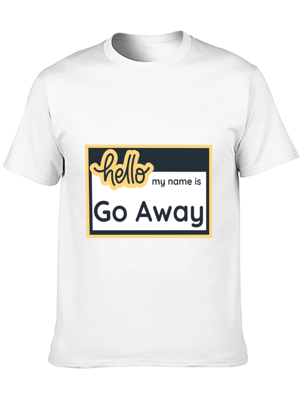 Go Away Graphic Tee - Funny Introvert T-Shirt