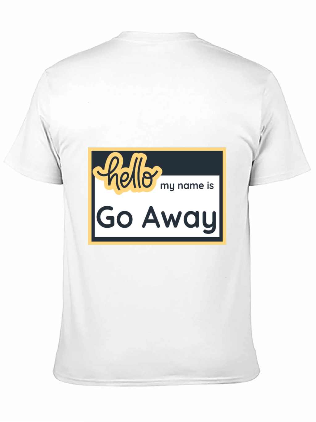 Go Away Graphic Tee - Funny Introvert T-Shirt