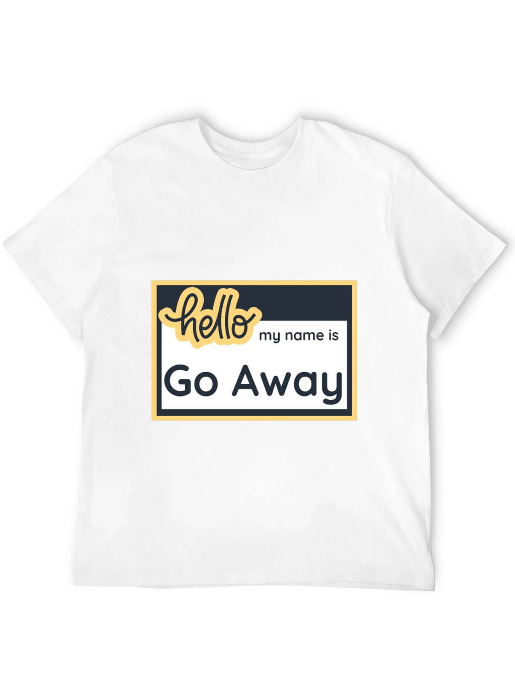 Go Away Graphic Tee - Funny Introvert T-Shirt