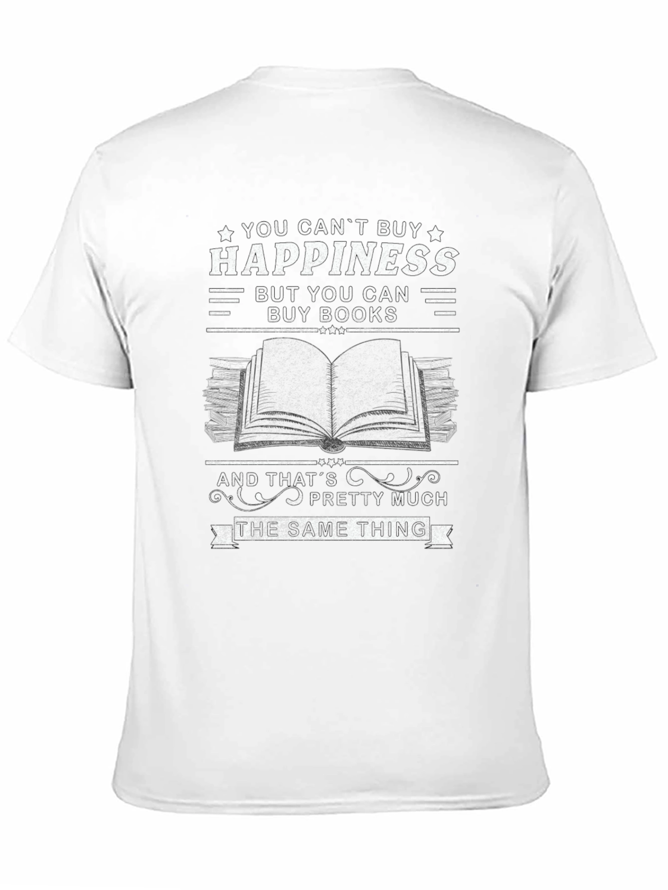 Buy Books Happiness T-Shirt