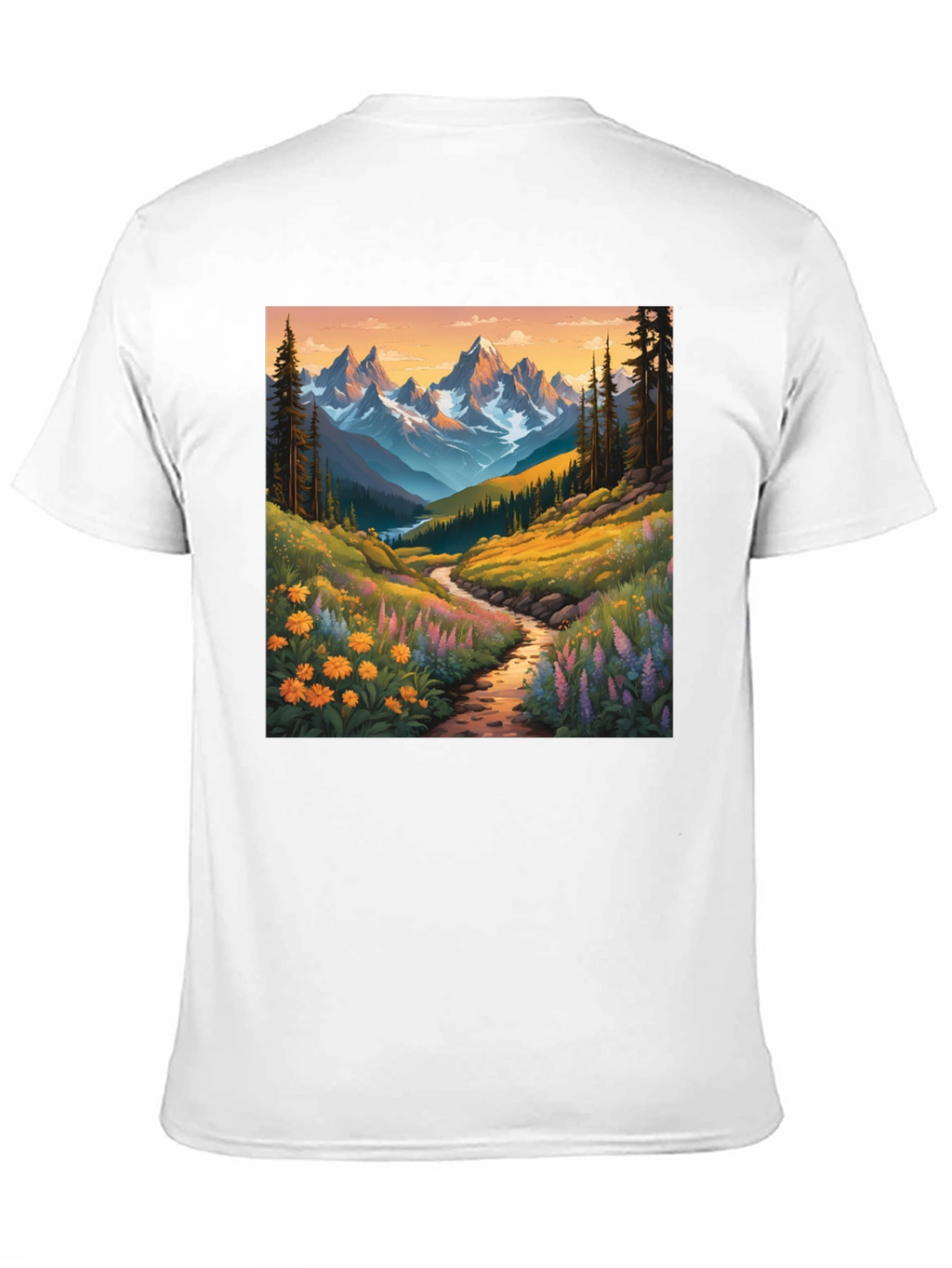 Mountain Vista Graphic Tee - Nature Lovers Shirt