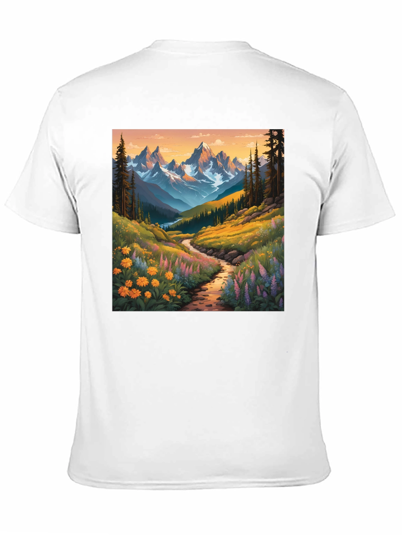 Mountain Vista Graphic Tee - Nature Lovers Shirt
