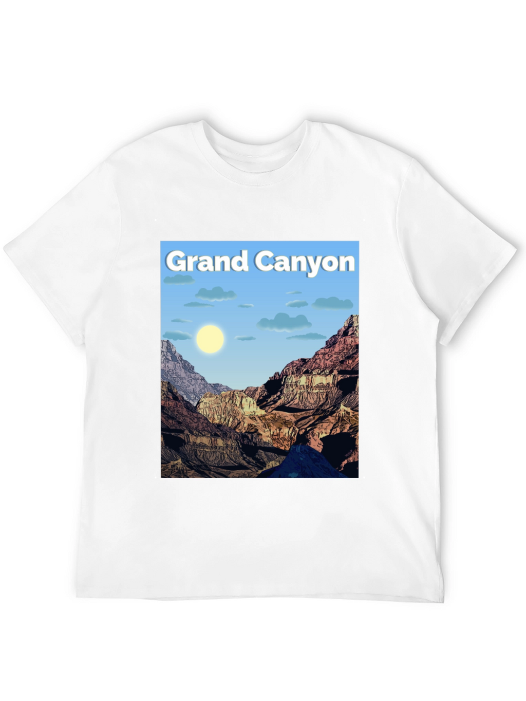 Grand Canyon Graphic Tee - Scenic Travel Shirt