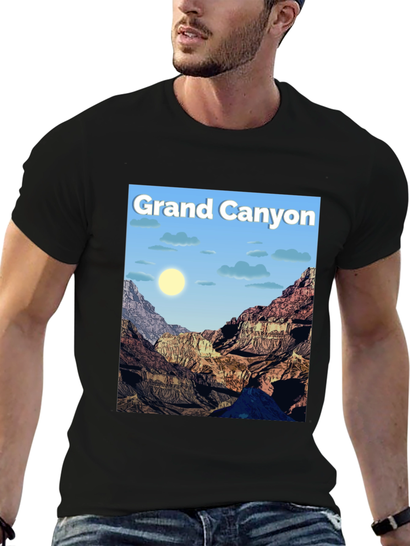 Grand Canyon Graphic Tee - Scenic Travel Shirt