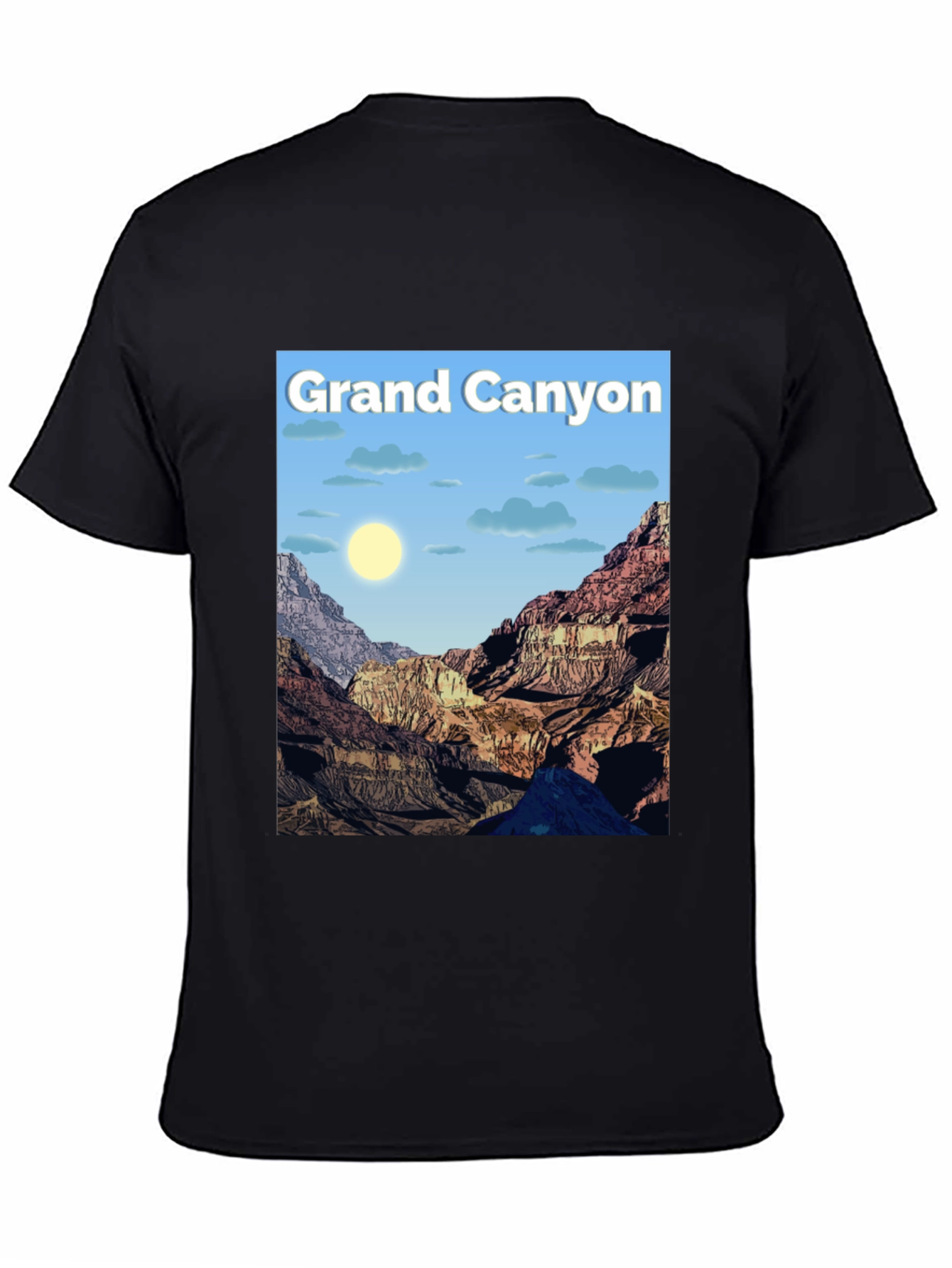 Grand Canyon Graphic Tee - Scenic Travel Shirt