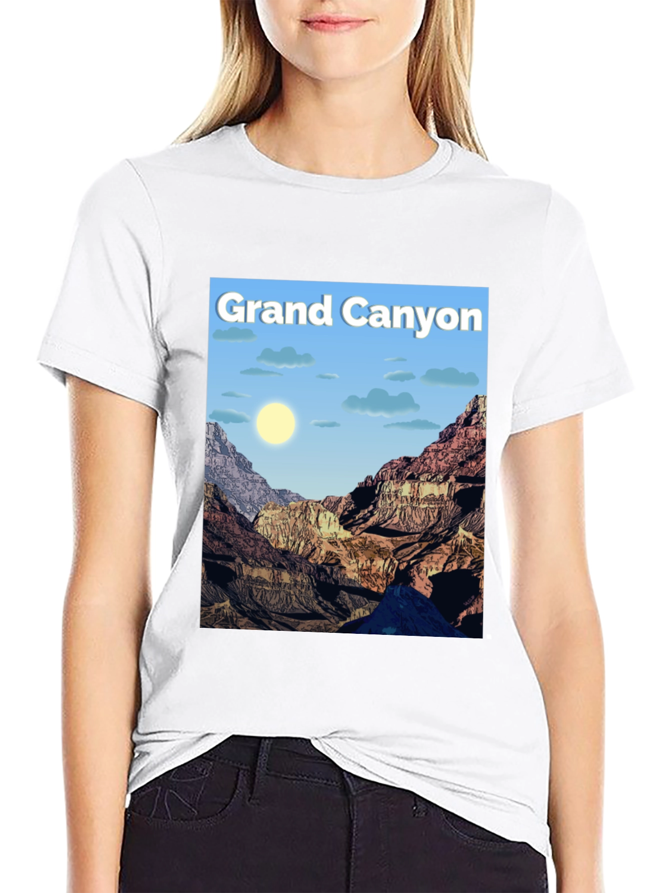 Grand Canyon Graphic Tee - Scenic Travel Shirt