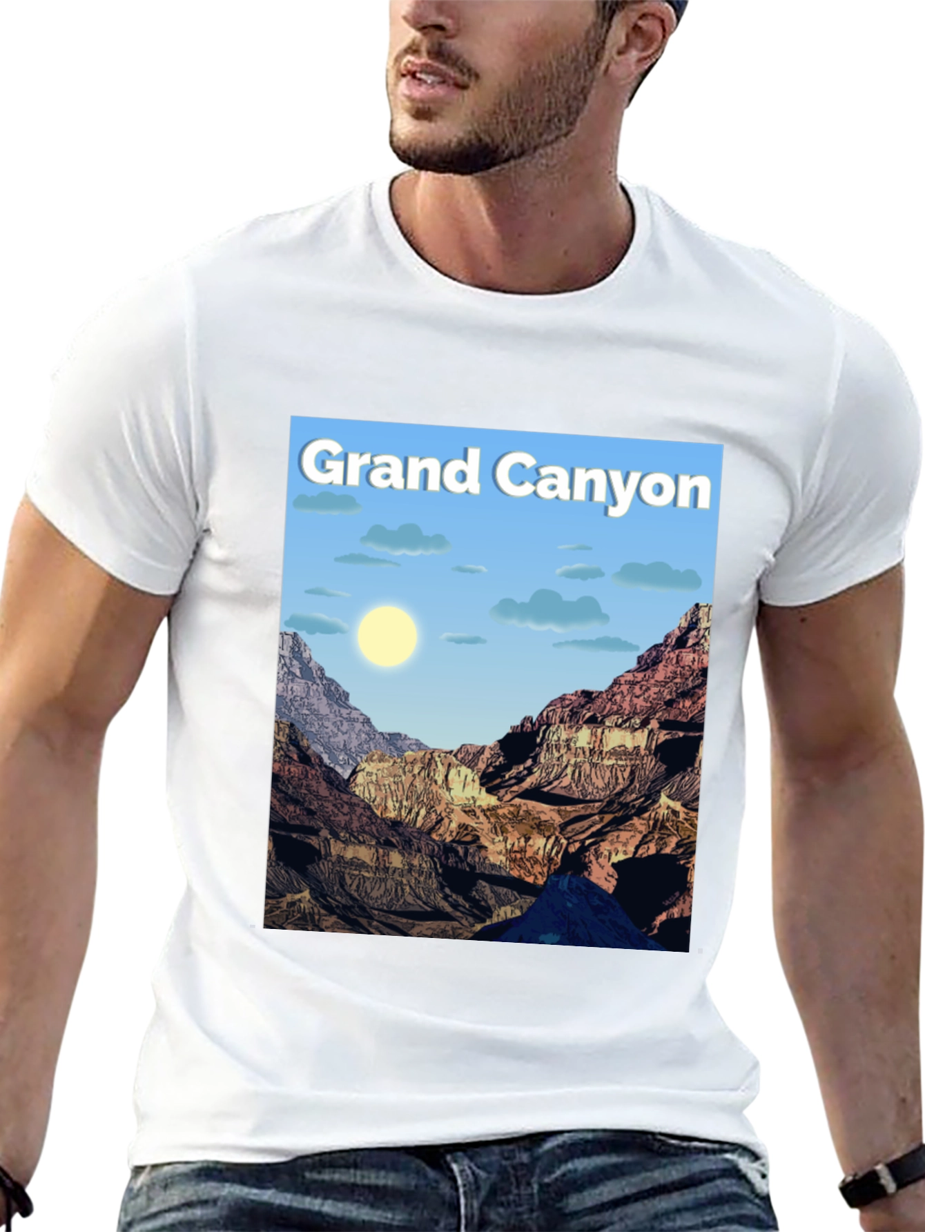 Grand Canyon Graphic Tee - Scenic Travel Shirt