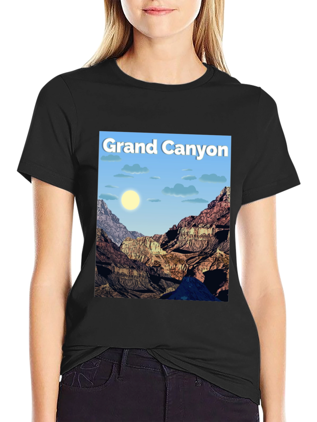 Grand Canyon Graphic Tee - Scenic Travel Shirt