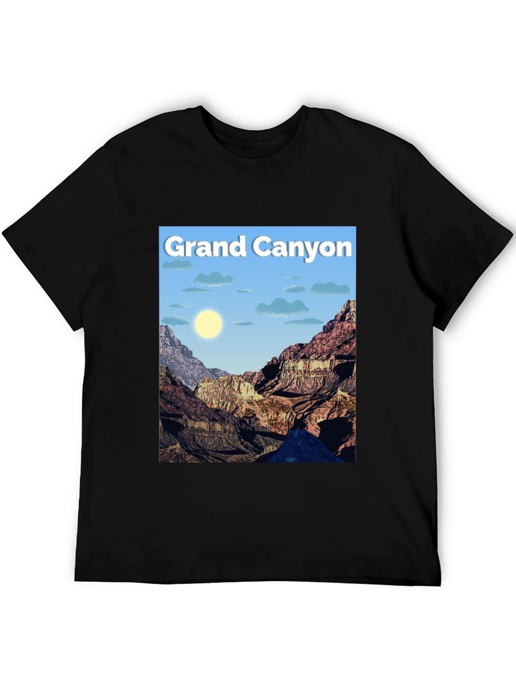 Grand Canyon Graphic Tee - Scenic Travel Shirt