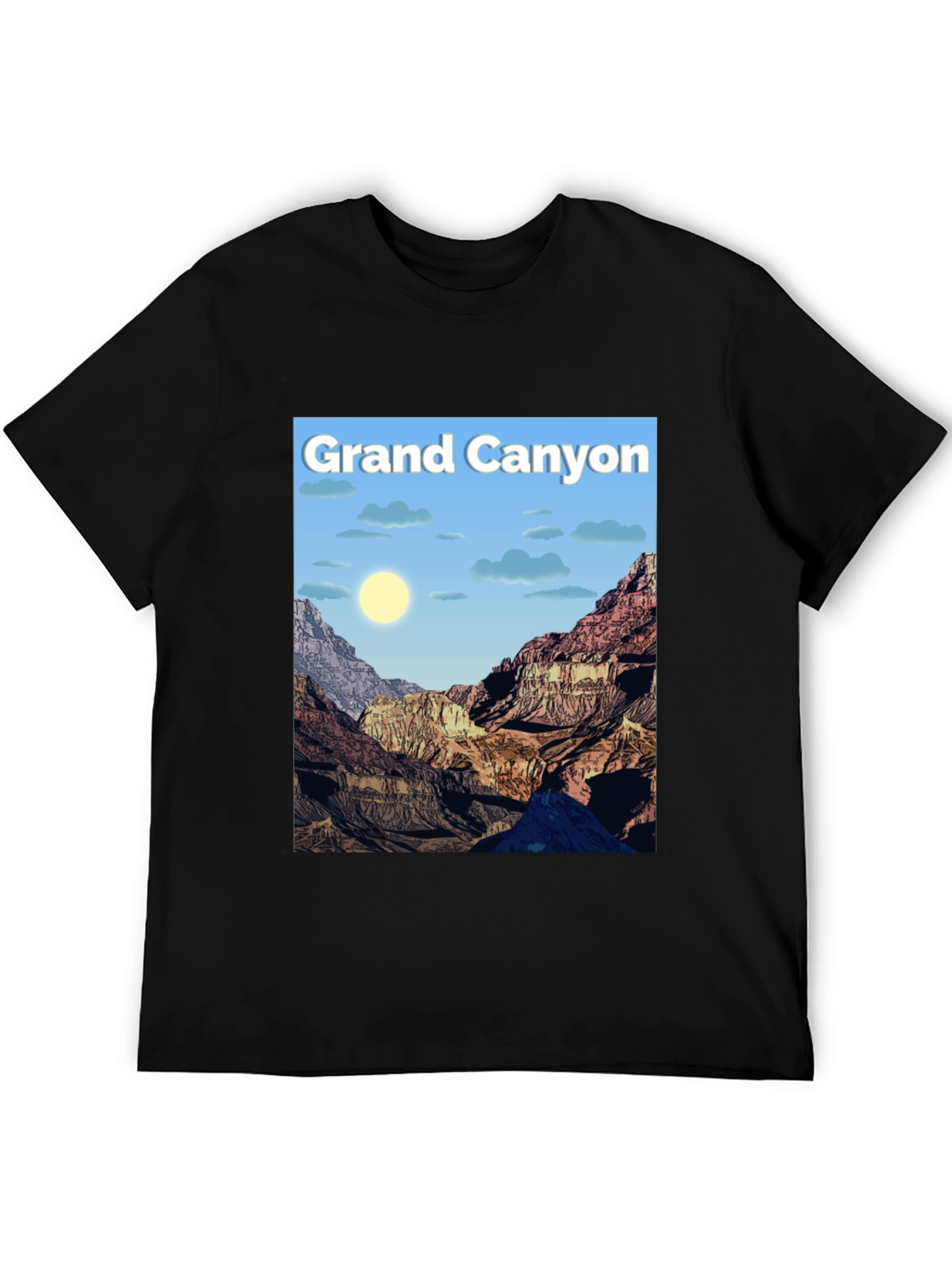 Grand Canyon Graphic Tee - Scenic Travel Shirt
