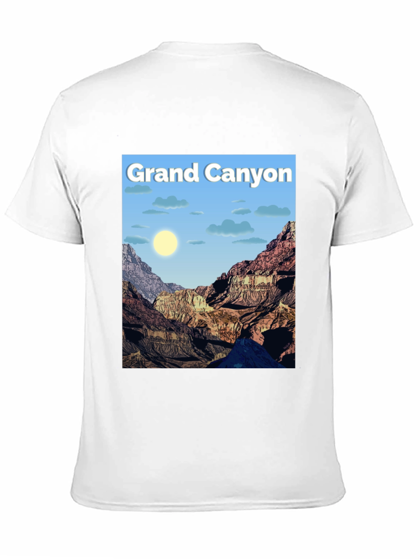 Grand Canyon Graphic Tee - Scenic Travel Shirt