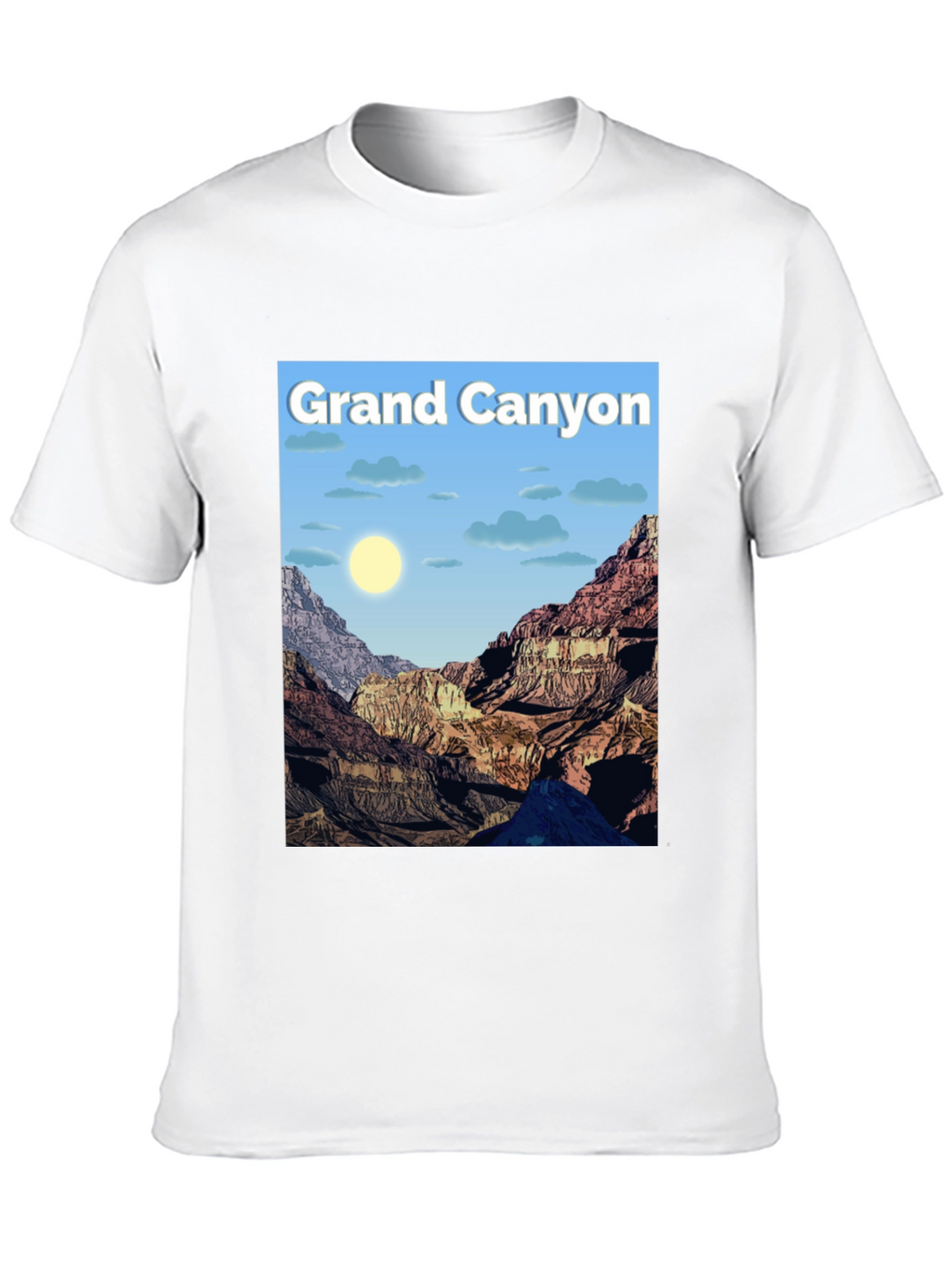 Grand Canyon Graphic Tee - Scenic Travel Shirt