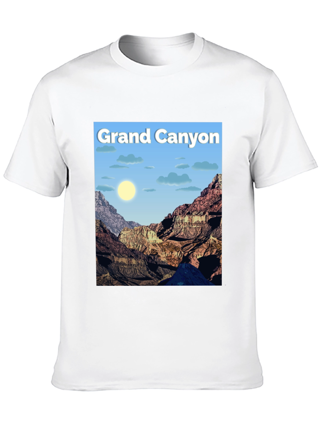 Grand Canyon Graphic Tee - Scenic Travel Shirt