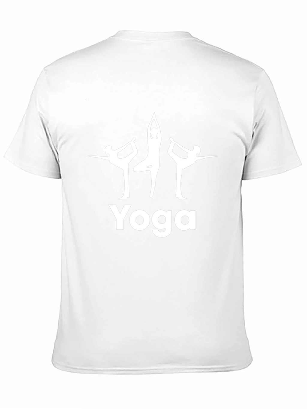 Yoga Pose Black T-Shirt