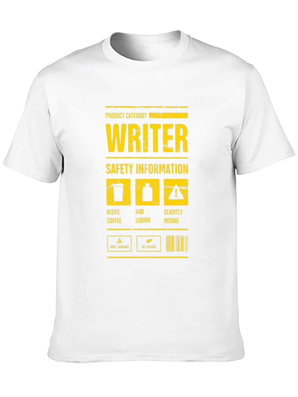 Writer Product Category T-Shirt