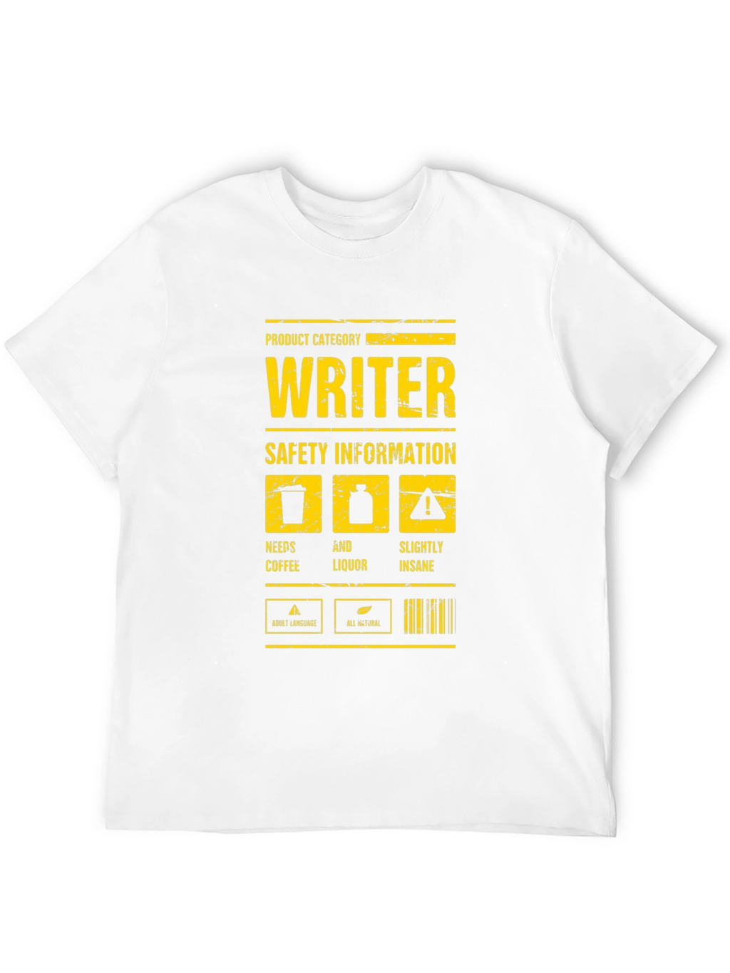 Writer Product Category T-Shirt