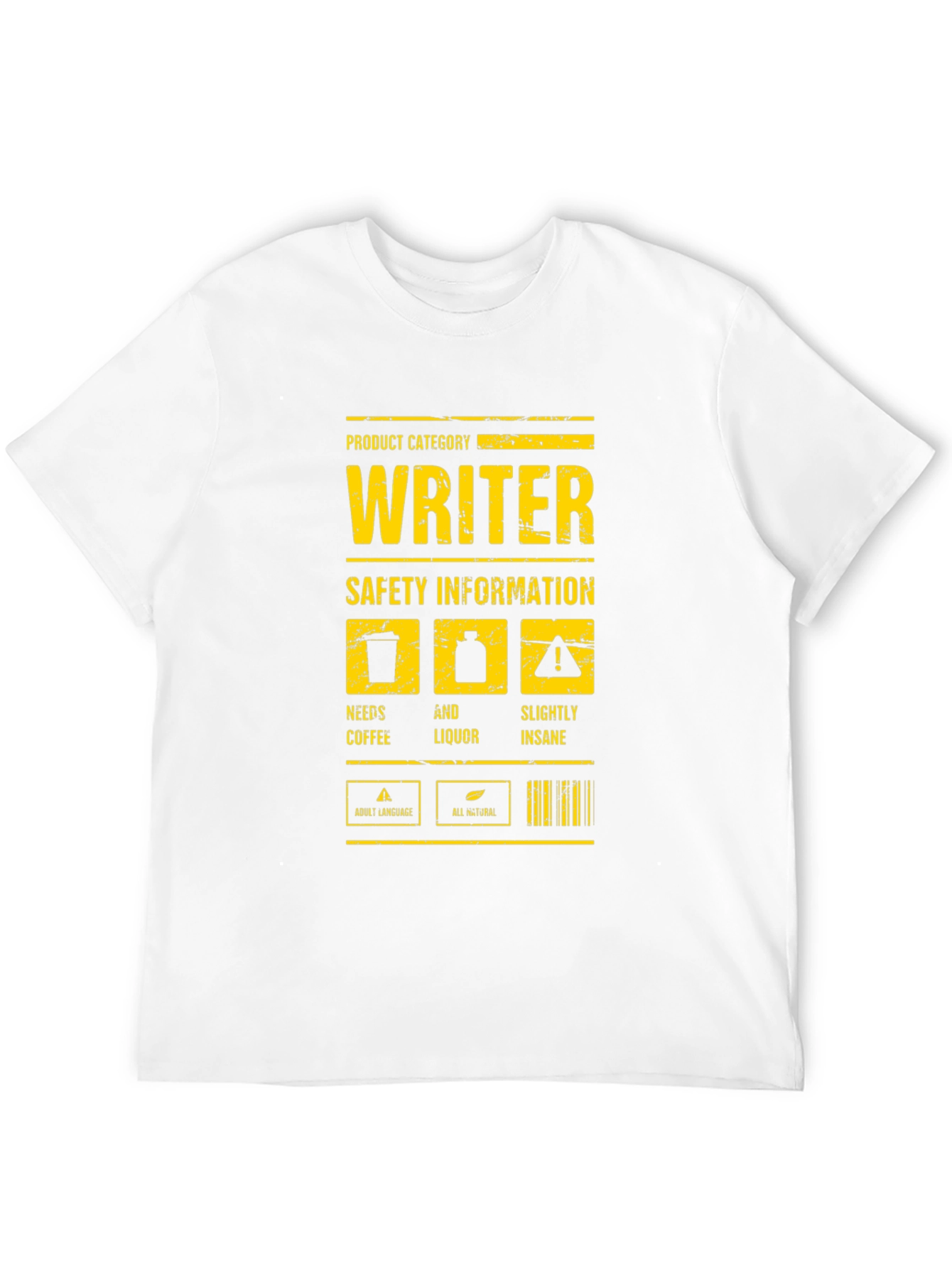 Writer Product Category T-Shirt