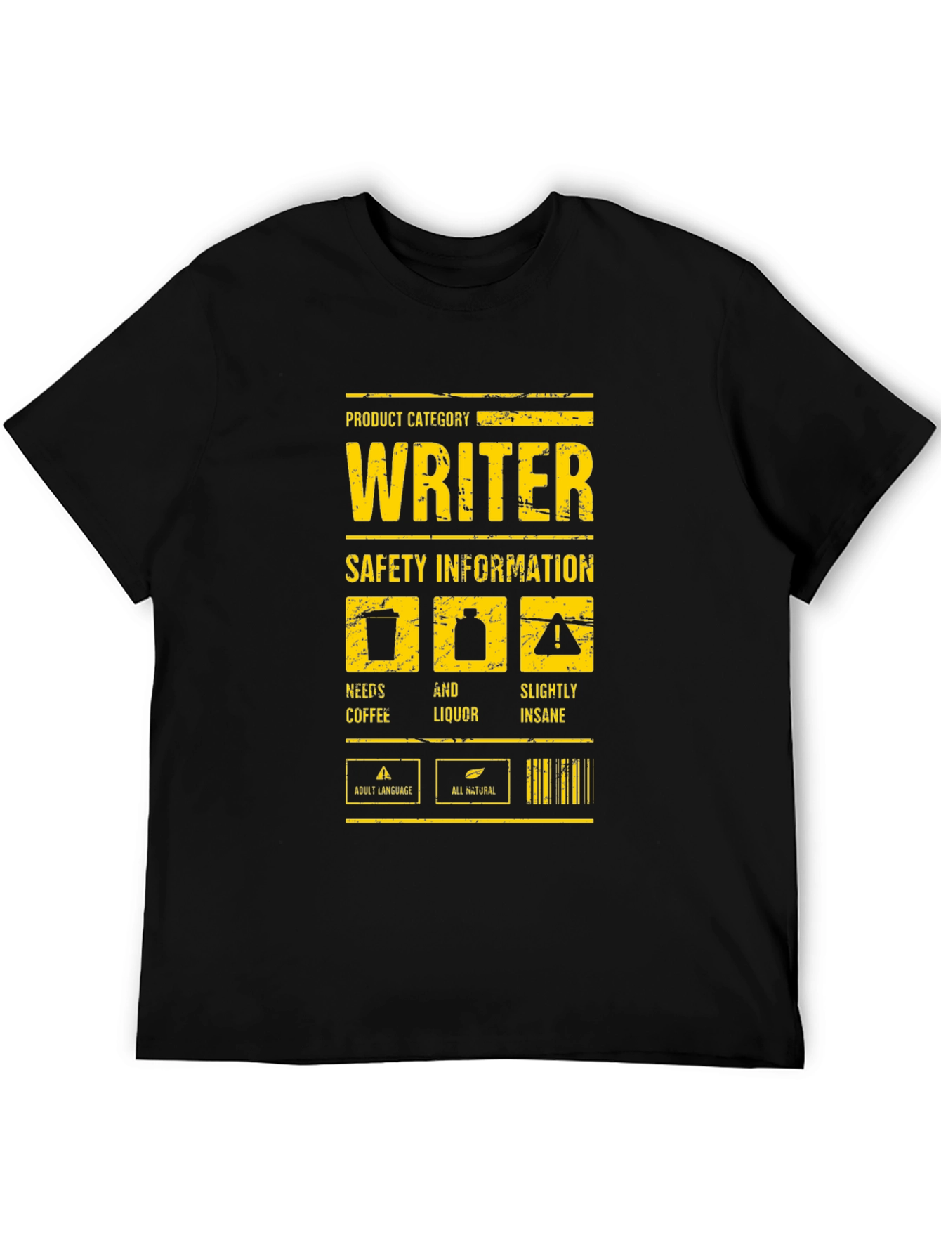 Writer Product Category T-Shirt