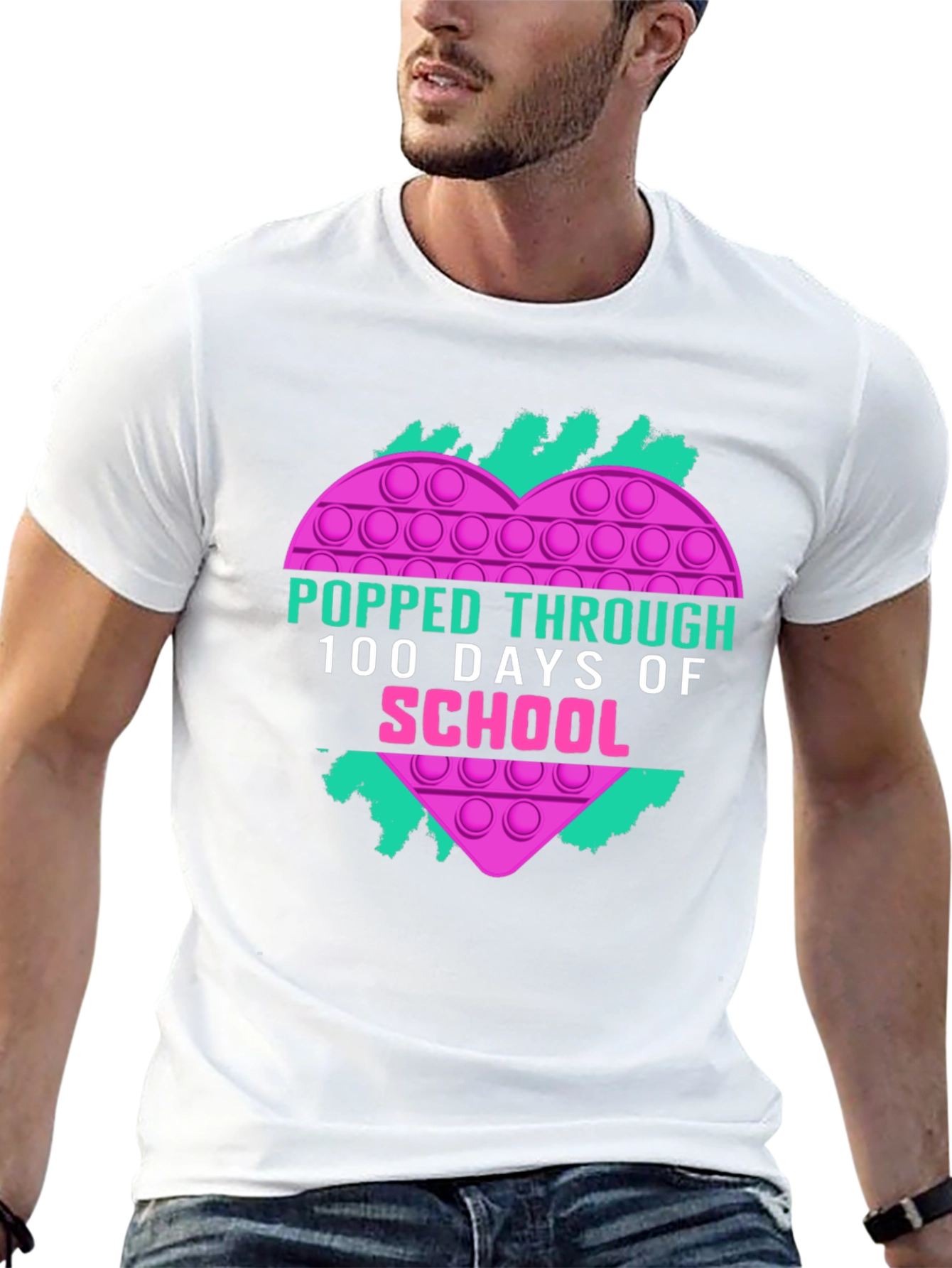 Popped Through 100 Days of School T-Shirt