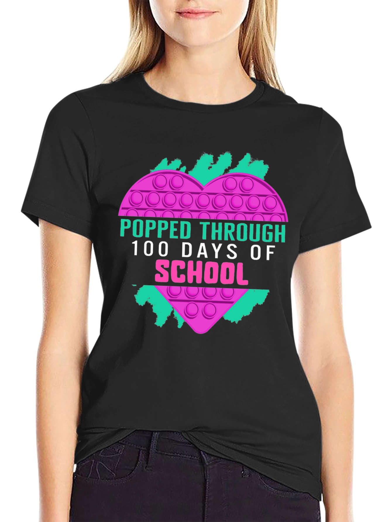 Popped Through 100 Days of School T-Shirt