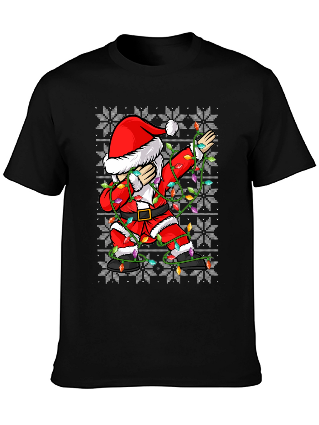 Dabbing Santa Ugly Christmas Sweater T-Shirt
