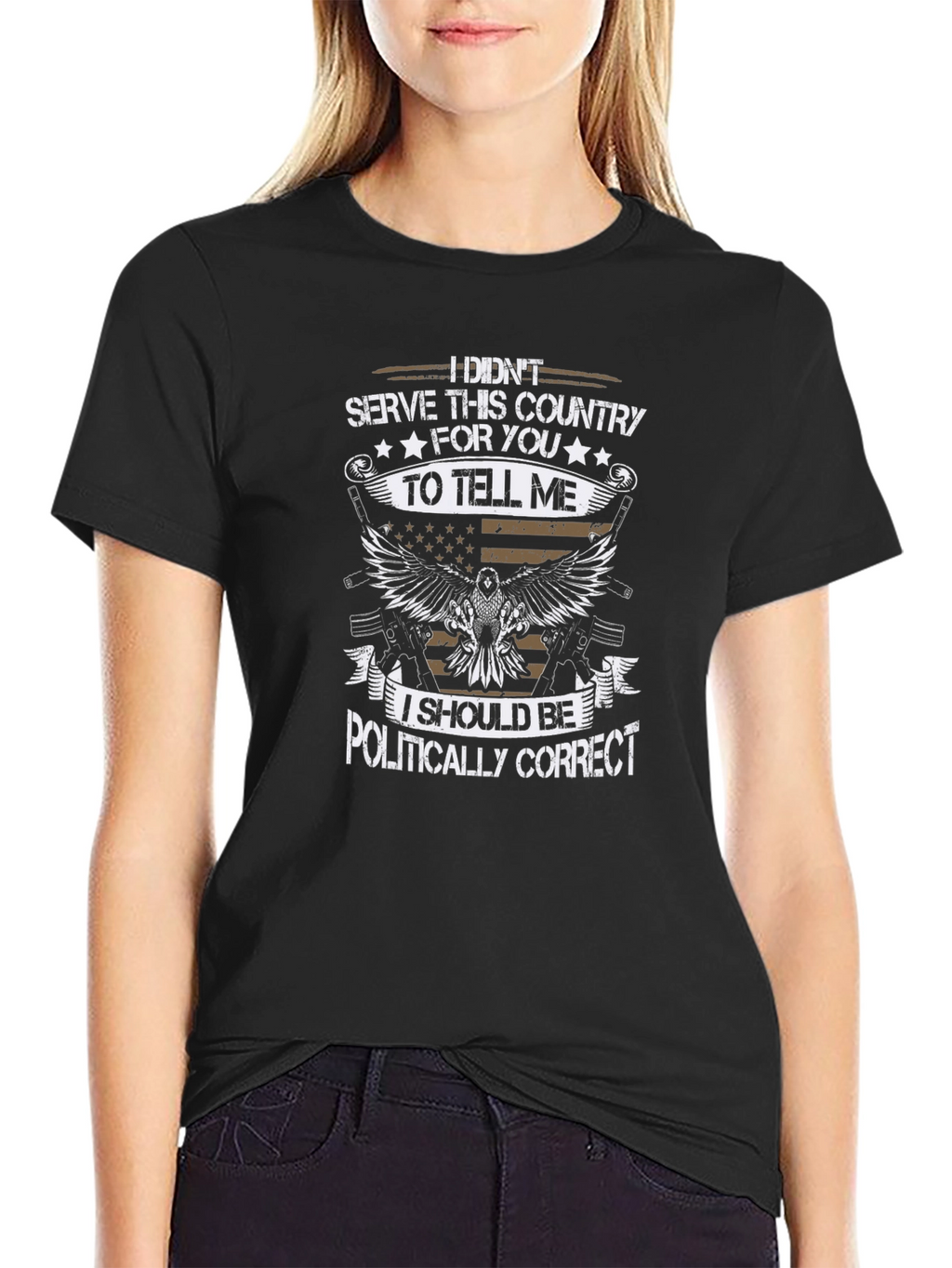 Patriotic T-Shirt - I Didnt Serve This Country