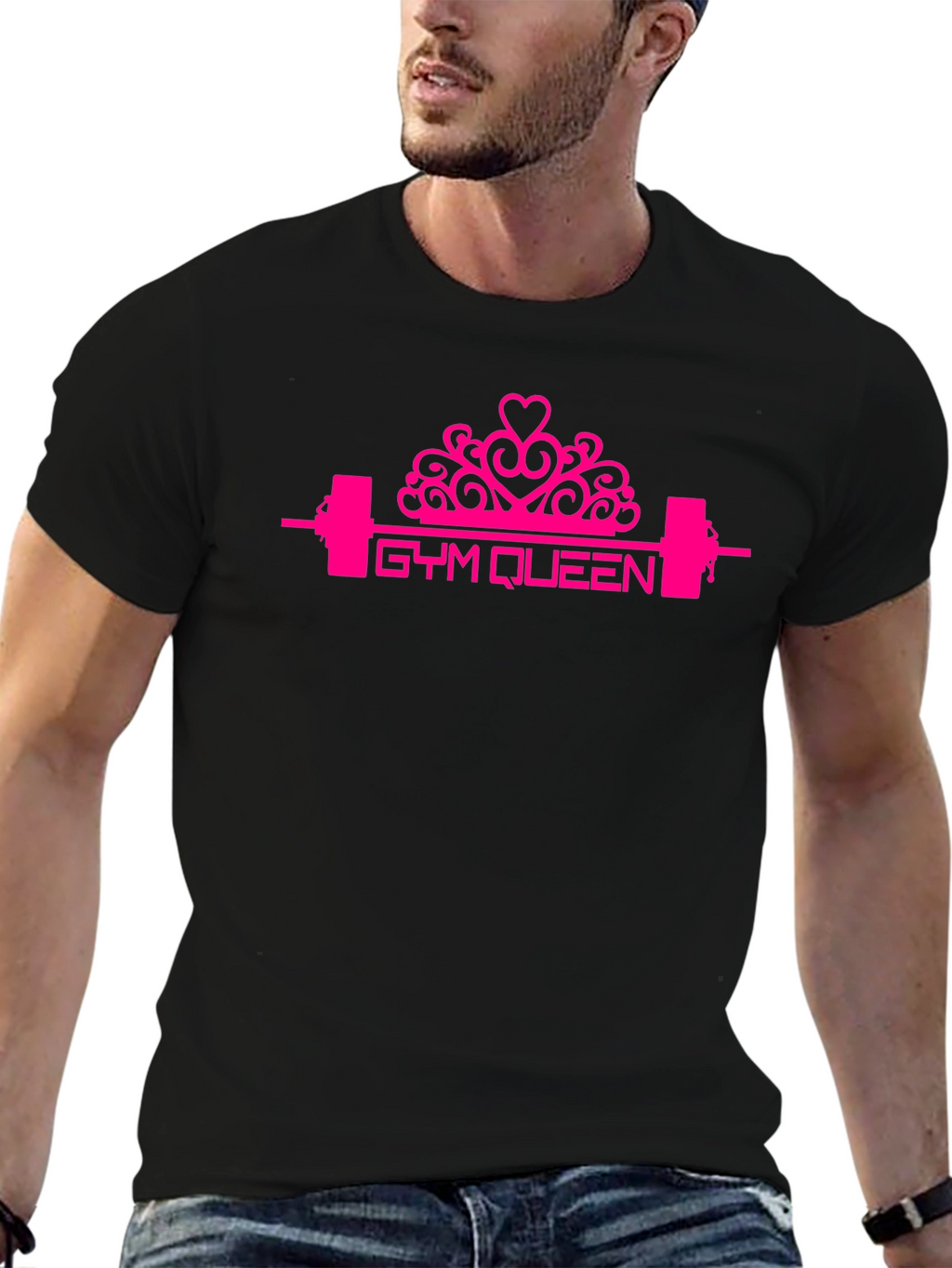 Gym Queen T-Shirt - Fitness Apparel for Women