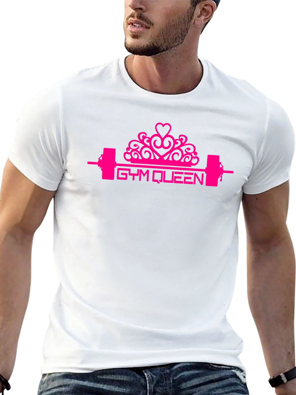 Gym Queen T-Shirt - Fitness Apparel for Women