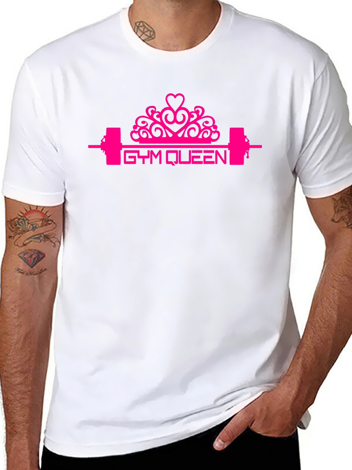Gym Queen T-Shirt - Fitness Apparel for Women