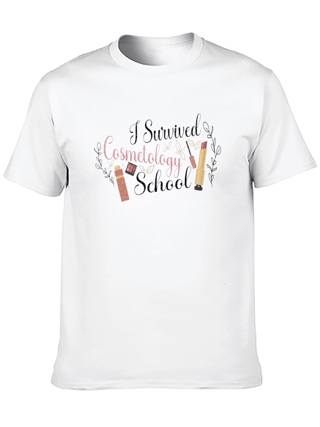 Cosmetology School Survivor Graphic Tee