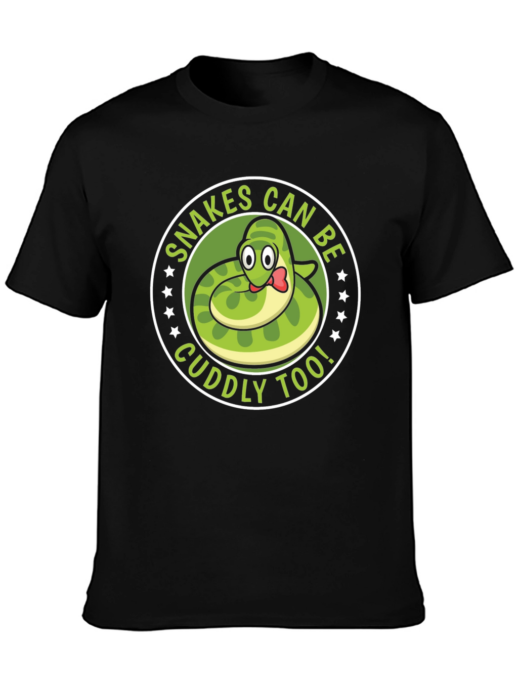 Snakes Can Be Cuddly Too T-Shirt