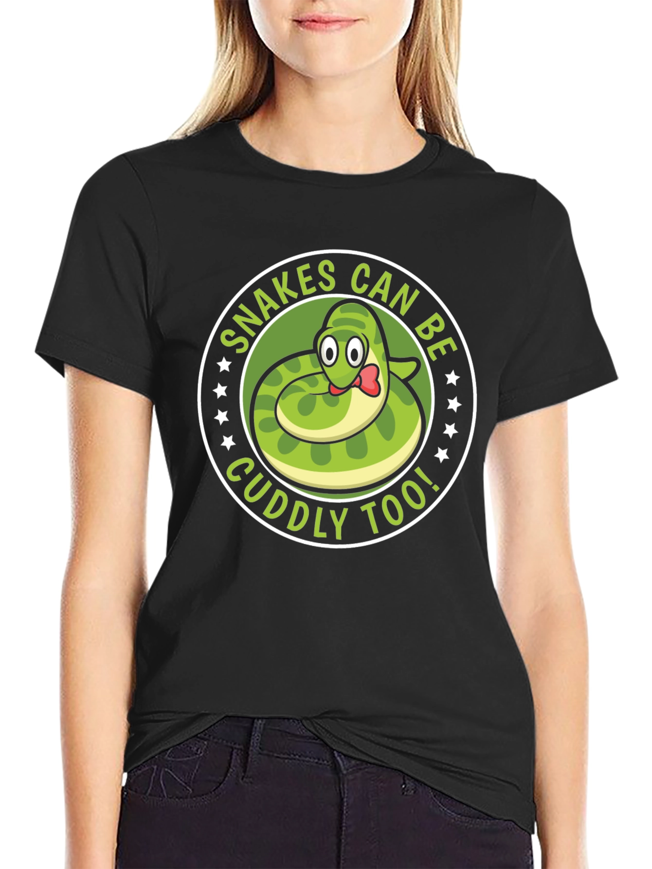 Snakes Can Be Cuddly Too T-Shirt
